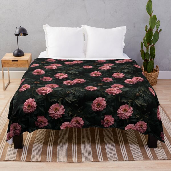 Item preview, Exotic Zinnia Print - Retro Flower Floral - Best Gifts For Mom designed and sold by RoyalStarsPatts.