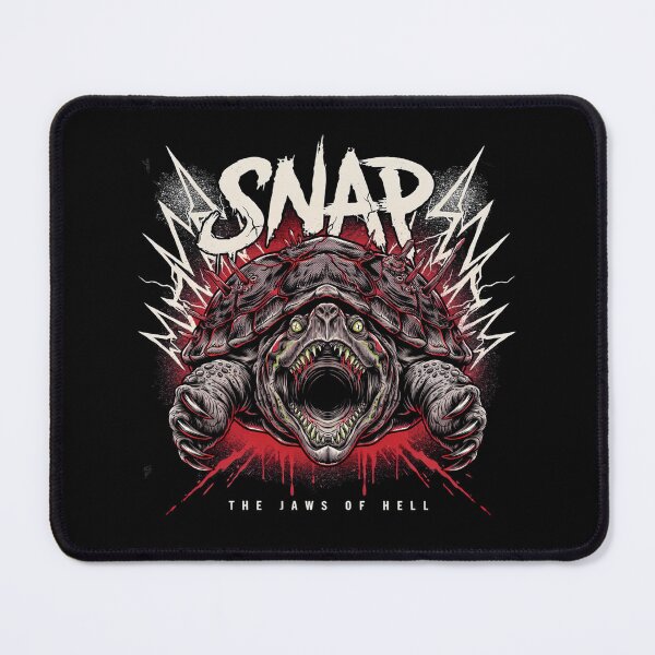 Item preview, Snapping Turtle Jaws Heavy Metal Artwork designed and sold by Enea Kelo.