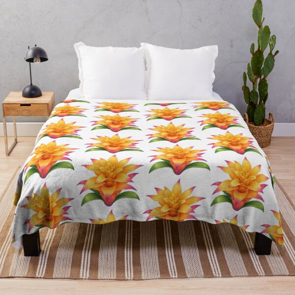 Item preview, Vibrant Orange Tropical Flower Illustration designed and sold by bubblyn.