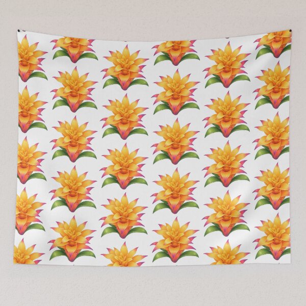 Item preview, Vibrant Orange Tropical Flower Illustration designed and sold by bubblyn.