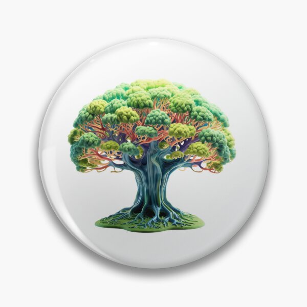 Item preview, Mystical Tree of Life – Colorful Fantasy Forest Tree designed and sold by Awarrie.