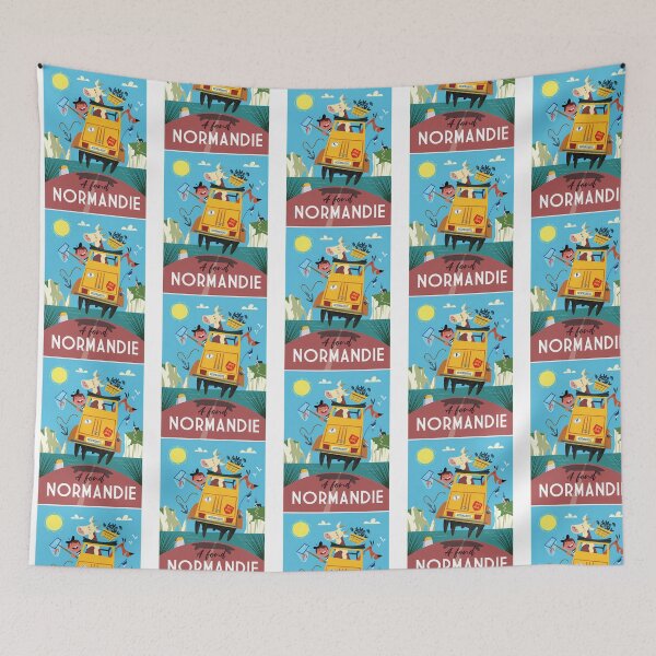 Item preview, Normandie Poster  designed and sold by braden-galina.