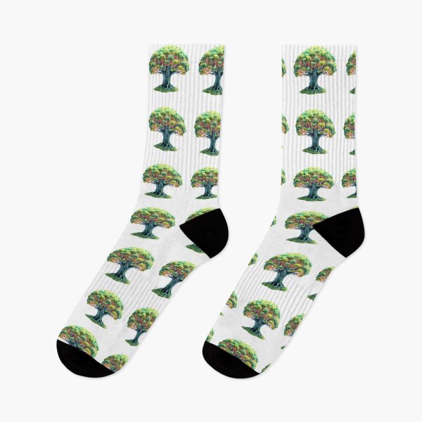 Item preview, Mystical Tree of Life – Colorful Fantasy Forest Tree designed and sold by Awarrie.