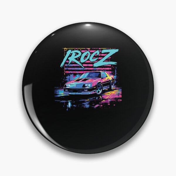Item preview, Retro 80s Synthwave IROC-Z Camaro Muscle Car designed and sold by ViniBall.