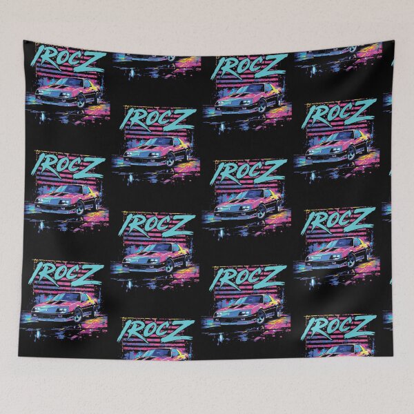 Item preview, Retro 80s Synthwave IROC-Z Camaro Muscle Car designed and sold by ViniBall.