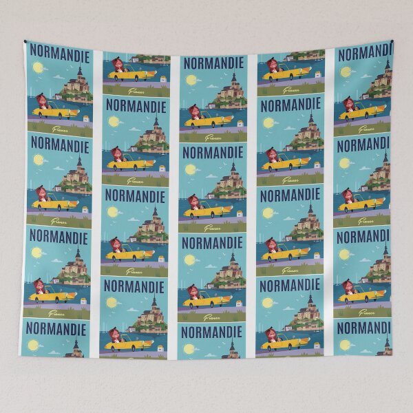 Item preview, Normandie Poster  designed and sold by braden-galina.