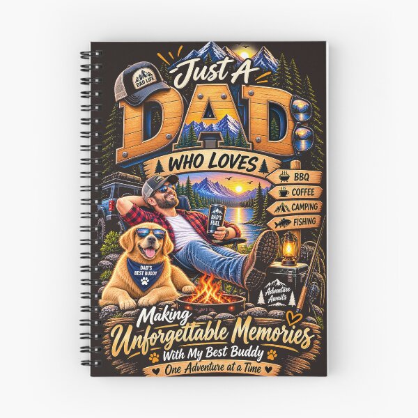 Item preview, Best Dad Ever Outdoor Adventure Memories designed and sold by JANAWIYSTUDIO.