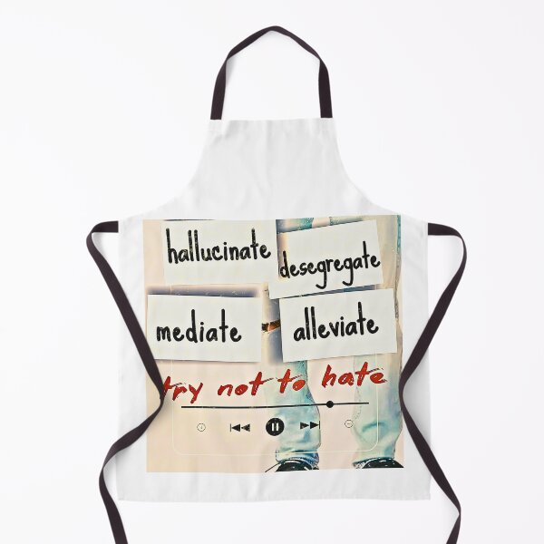 Item preview, Mediate INXS Lyrics - Hallucinate Desegregate Alleviate Music Art designed and sold by pulse_retail.