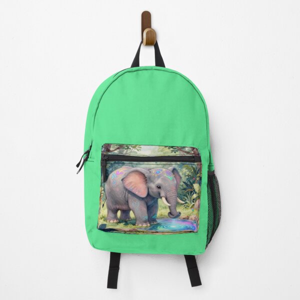 Item preview, Magic Elephant Spirit – Colorful Jungle Glow designed and sold by FotoworldEdel.