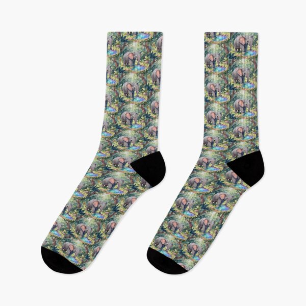 Item preview, Magic Elephant Spirit – Colorful Jungle Glow designed and sold by FotoworldEdel.