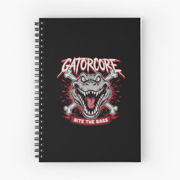 Item preview, Gatorcore Bite The Bass Alligator Graphic designed and sold by Enea Kelo.