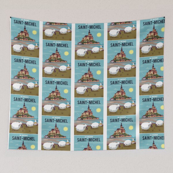 Item preview, Le Mont Saint Michel Poster designed and sold by riggins-ricarda.