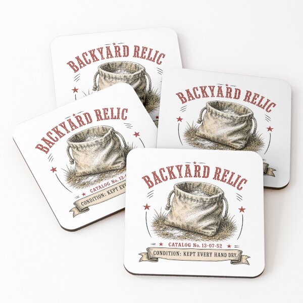 Item preview, Backyard Relic | Vintage Canvas Water Bucket | Hand-Dry Summer Essential | Rustic Americana designed and sold by Mikoff04-arts.