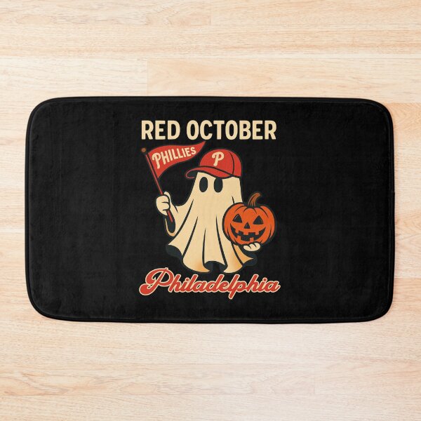 Item preview, Red October Philadelphia Baseball Halloween Ghost Pumpkin designed and sold by ViniBall.