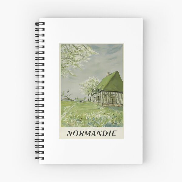 Item preview, Normandie Vintage Travel Poster designed and sold by braden-galina.