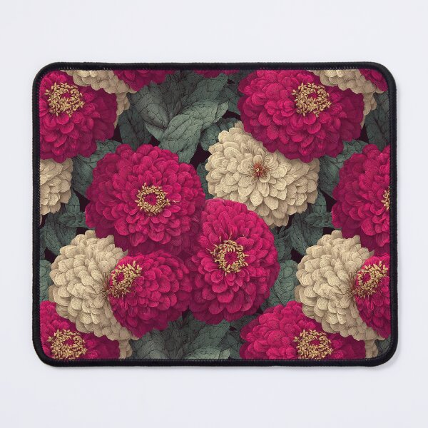 Item preview, Classic Zinnia Texture - Birthday Flower Pattern - Birthday Gift Ideas designed and sold by RoyalStarsPatts.