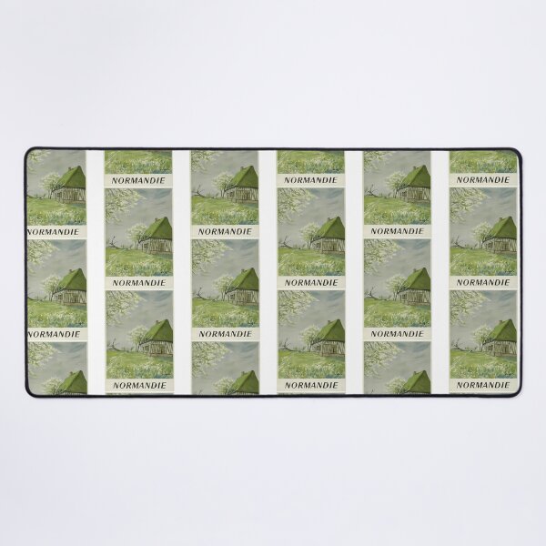 Item preview, Normandie Vintage Travel Poster designed and sold by braden-galina.