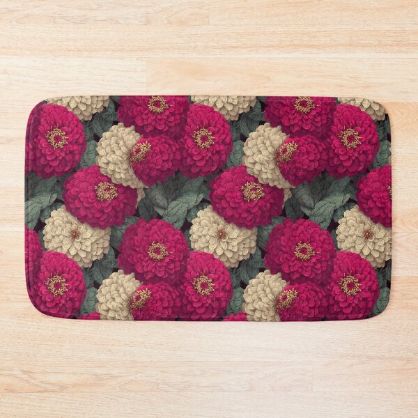 Item preview, Classic Zinnia Texture  - Birthday Flower Pattern - Birthday Gift Ideas designed and sold by RoyalStarsPatts.
