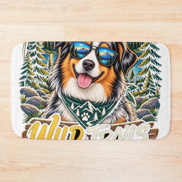 Item preview, Wild Trails Happy Tails Adventure Dog designed and sold by JANAWIYSTUDIO.