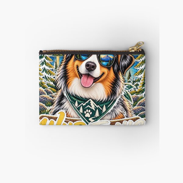 Item preview, Wild Trails Happy Tails Adventure Dog designed and sold by JANAWIYSTUDIO.