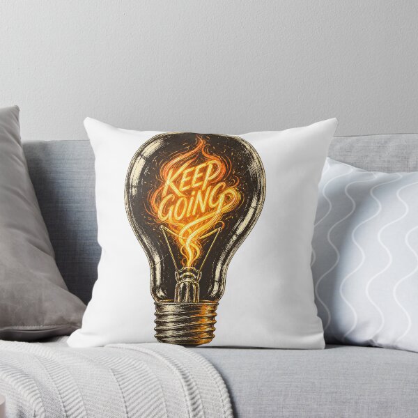 Item preview, Funny Light Bulb Art , Light Bulb Drawing Flame Artwork Graphic Art, Creative Artist Gift, Burning Idea Graphic Tee designed and sold by OUICHA.