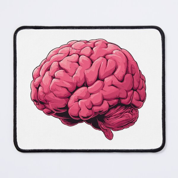 Item preview, Brain illustration designed and sold by robyeyedropy.