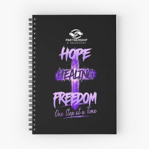 Item preview, Hope Healing Freedom One Step At A Time P4R Christian Addiction designed and sold by ViniBall.
