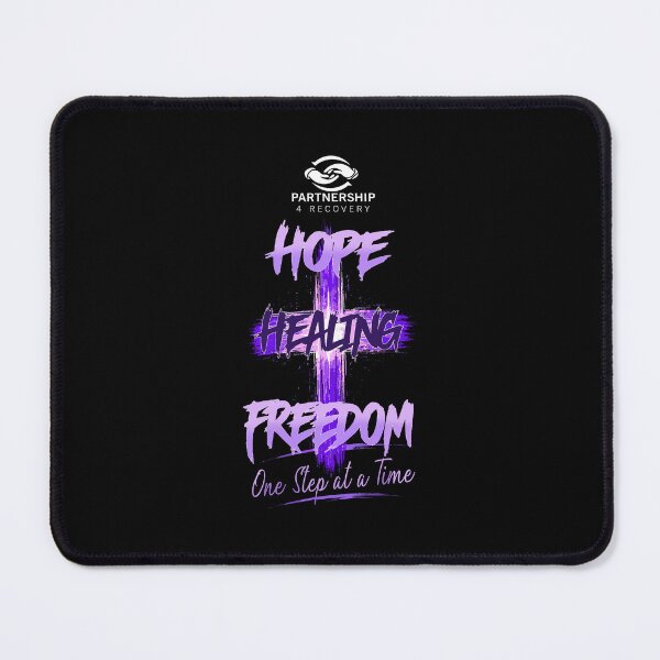 Item preview, Hope Healing Freedom One Step At A Time P4R Christian Addiction designed and sold by ViniBall.