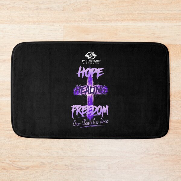 Item preview, Hope Healing Freedom One Step At A Time P4R Christian Addiction designed and sold by ViniBall.