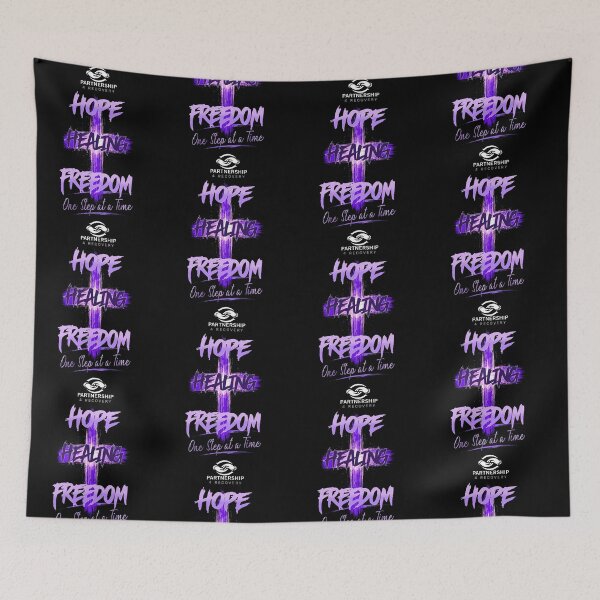 Item preview, Hope Healing Freedom One Step At A Time P4R Christian Addiction designed and sold by ViniBall.