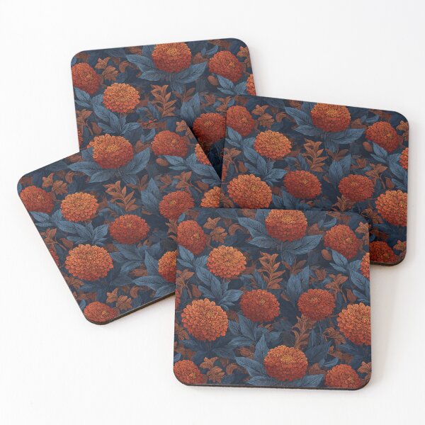 Item preview, Wild Zinnia Print  - Flower Garden Pattern - Birthday Gifts designed and sold by RoyalStarsPatts.