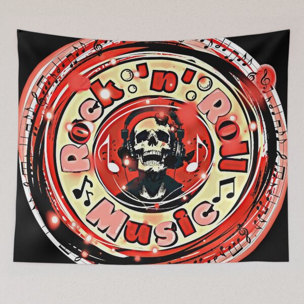 Item preview, The Glittery Rock 'n' Roll Music  designed and sold by DEZINOMANIA.