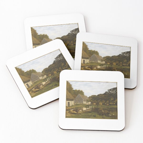 Item preview, Monet - Cour De Ferme En Normandie designed and sold by riggins-ricarda.