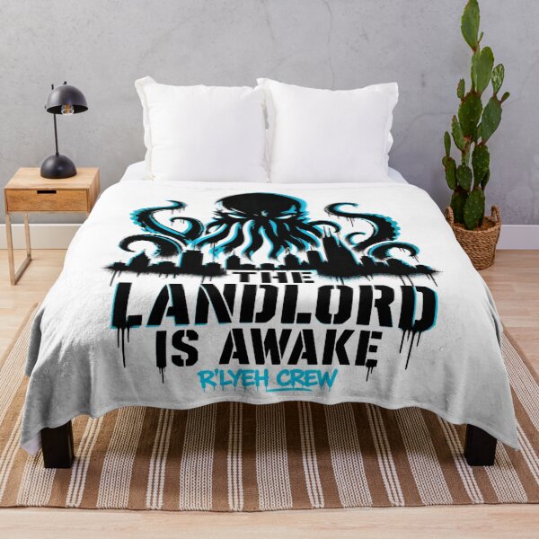 Item preview, The Landlord Is Awake: R'lyeh Crew Skyline designed and sold by Fenay Designs.