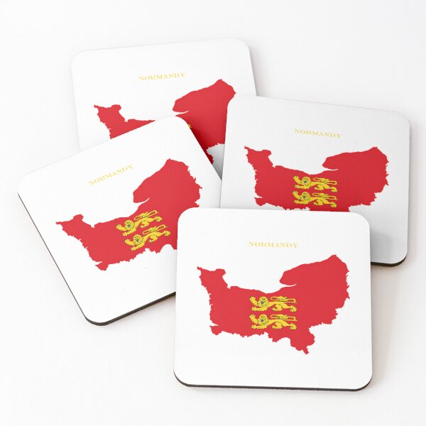 Item preview, Normandy Map Flag Silhouette France Regional Travel Pride Gift designed and sold by braden-galina.
