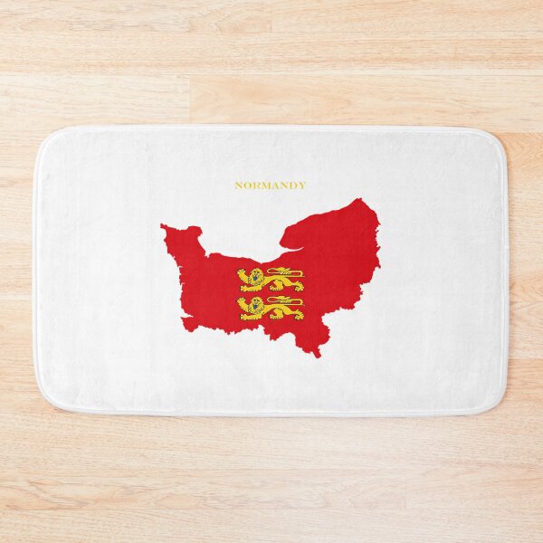 Item preview, Normandy Map Flag Silhouette France Regional Travel Pride Gift designed and sold by braden-galina.