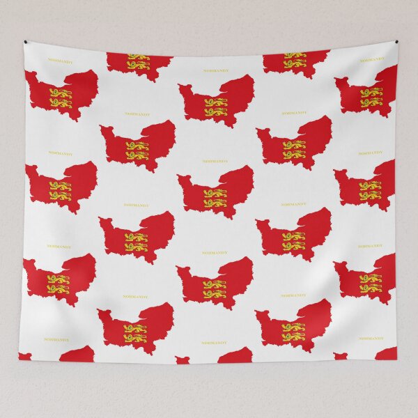 Item preview, Normandy Map Flag Silhouette France Regional Travel Pride Gift designed and sold by braden-galina.