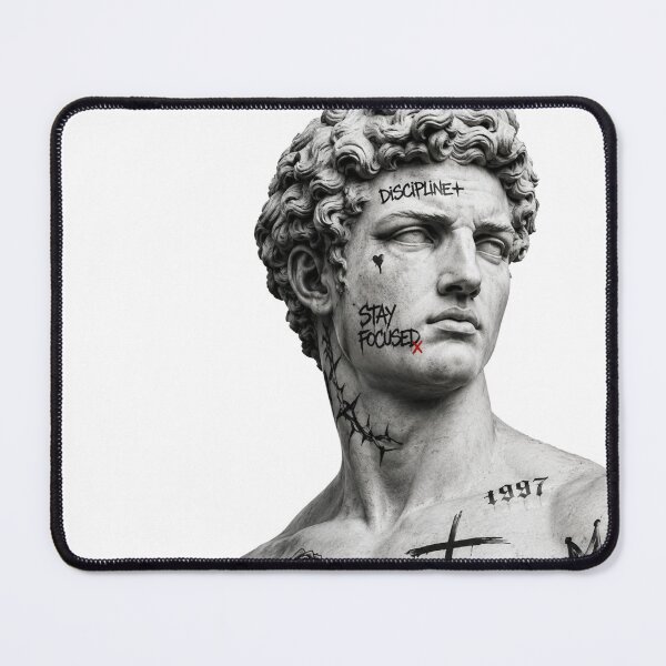 Item preview, Graffiti Marble Statue T-Shirt – Classical Sculpture Street Art Tattoo Design designed and sold by Cavalier-org.