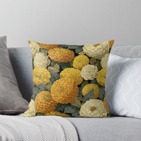 Item preview, Trendy Zinnia Floral  - Birthday Flower Pattern - Birthday Gifts For Boyfriend designed and sold by RoyalStarsPatts.