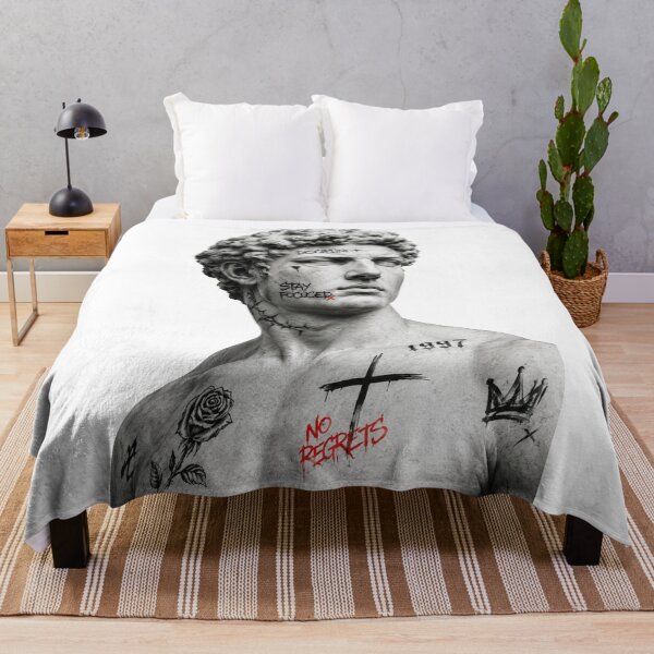Item preview, Graffiti Marble Statue T-Shirt – Classical Sculpture Street Art Tattoo Design designed and sold by Cavalier-org.