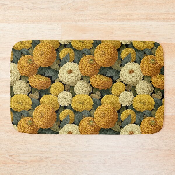 Item preview, Trendy Zinnia Floral  - Birthday Flower Pattern - Birthday Gifts For Boyfriend designed and sold by RoyalStarsPatts.