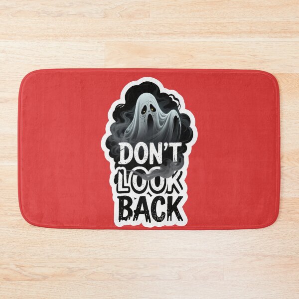 Item preview, Don't Look Back-Spooky Floating Ghost Halloween Horror Sticker designed and sold by carestazafeli.