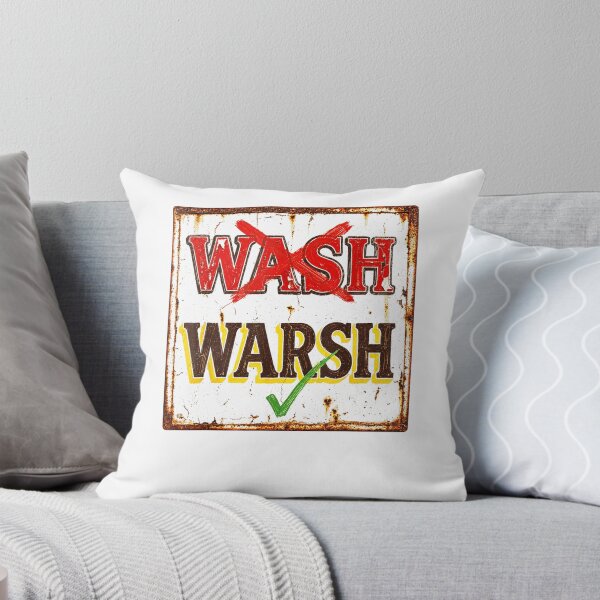 Item preview, Wash or Warsh Funny Regional Dialect Retro Sign designed and sold by thefirstbroo.