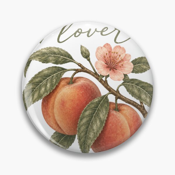 Item preview, Vintage Peach Lover Botanical Illustration designed and sold by IGArte.