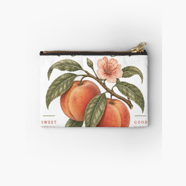 Item preview, Vintage Peach Lover Botanical Illustration designed and sold by IGArte.