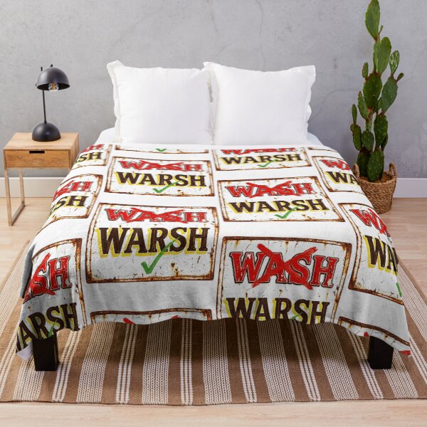 Item preview, Wash or Warsh Funny Regional Dialect Retro Sign designed and sold by thefirstbroo.