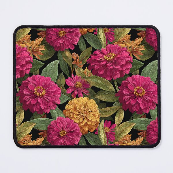 Item preview, Minimalistic Zinnia Print - Birth Flower Pattern - Birthday Gifts For Dad designed and sold by RoyalStarsPatts.