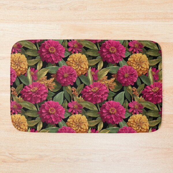 Item preview, Minimalistic Zinnia Print  - Birth Flower Pattern - Birthday Gifts For Dad designed and sold by RoyalStarsPatts.