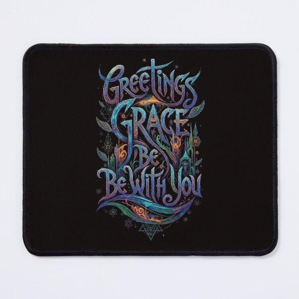 Item preview, Greetings Grace Be With You designed and sold by SkrabinhoArt.