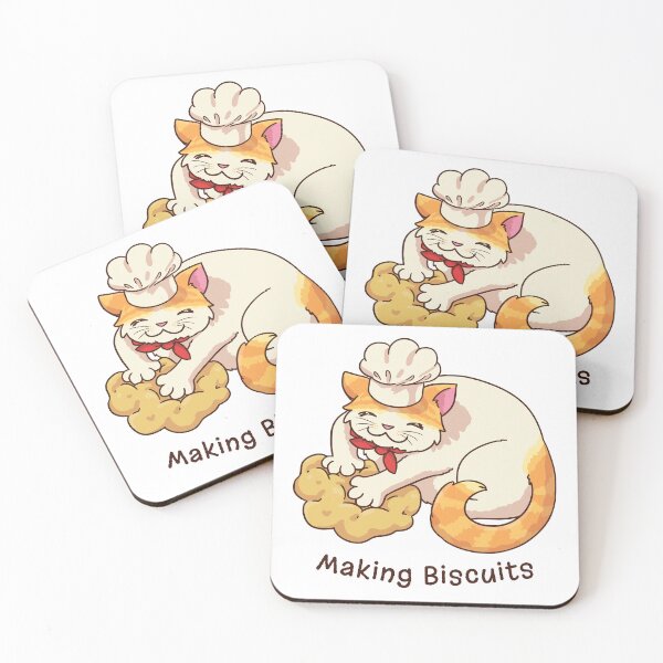 Item preview, Cat baker making biscuits designed and sold by Maria-Henriques.